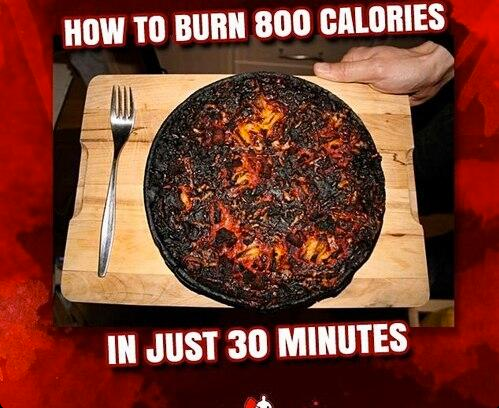 Burn 800 calories in 30 min